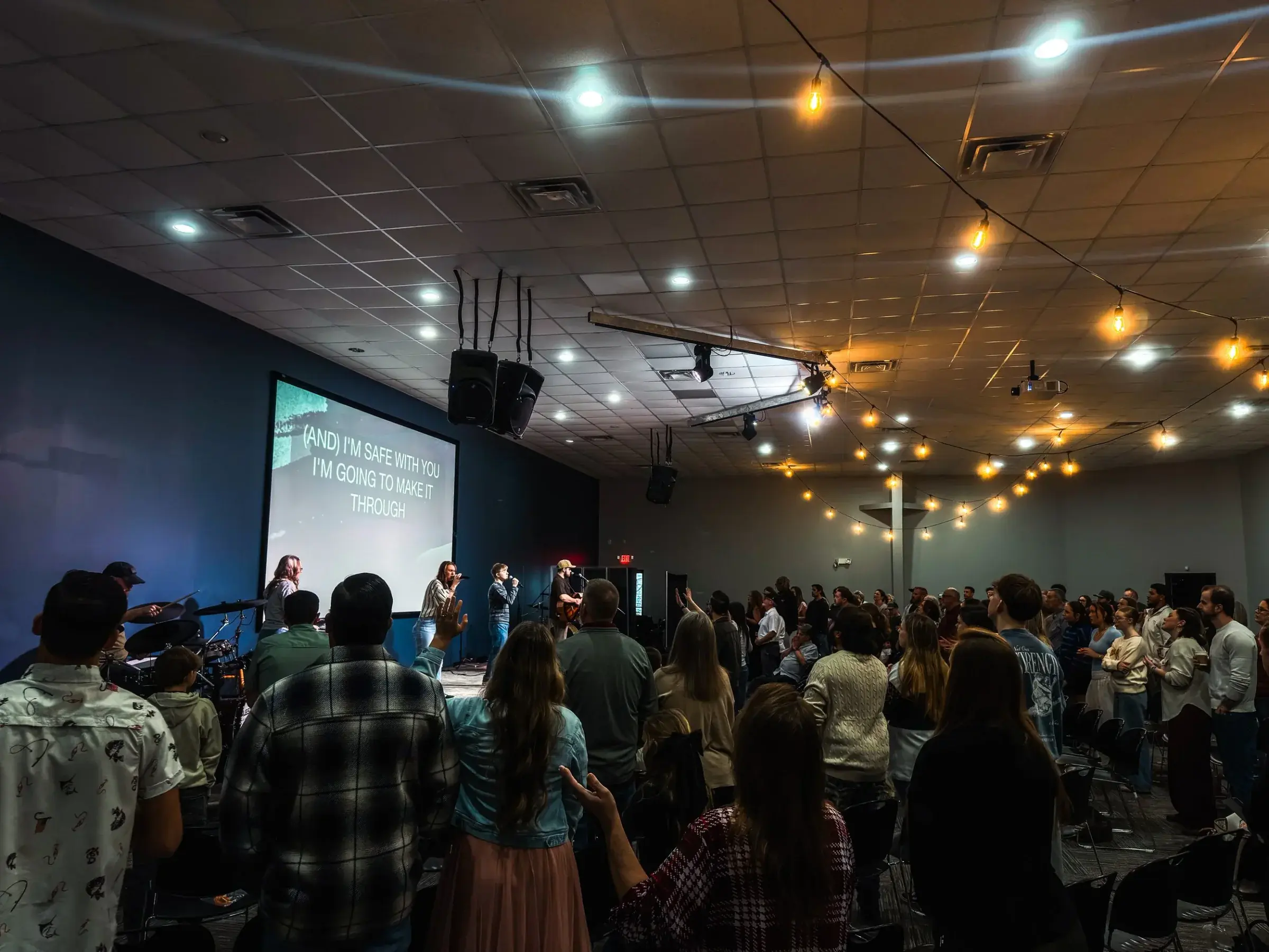 People growing together through Scripture and conversation.